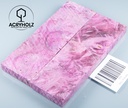 Kastanie Maser stabilisiert | 120x45x10 | acryholz | schalenpaar 1513