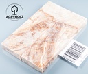 Kastanie Maser stabilisiert | 120x40x10 | plexiholz | buckeye schalenpaar 0713