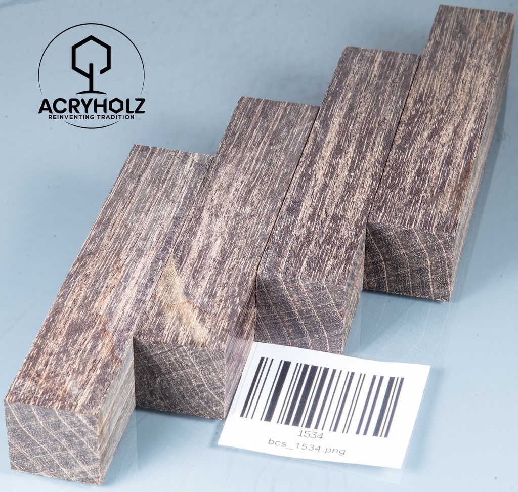 Esche Stiftrohling gelb stabilisiert | 100x20x20 | acryholz | 1525