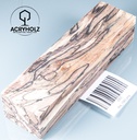 Buche gestockt stabilisiert Griffblock | 120x42x29 | Messergriff 1335