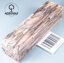 Buche gestockt stabilisiert Griffblock | 120x42x29 | Messergriff 1335