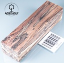 Buche gestockt stabilisiert Griffblock | 120x42x29 | Messergriff 1335