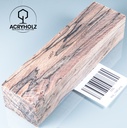 Buche gestockt stabilisiert Griffblock | 120x42x29 | Messergriff 1335