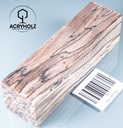 Buche gestockt stabilisiert Griffblock | 120x42x29 | Messergriff 1335