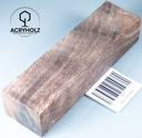 Pappel Maser stabilisiert Griffblock | 145x50x30 | plexiholz | Messergriff 0390