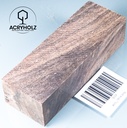 Pappel Maser stabilisiert Griffblock | 145x50x30 | plexiholz | Messergriff 0390