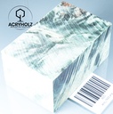 Ahorn Modblock stabilisiert | 100x60x40 | plexiholz | Schmuck | 0416