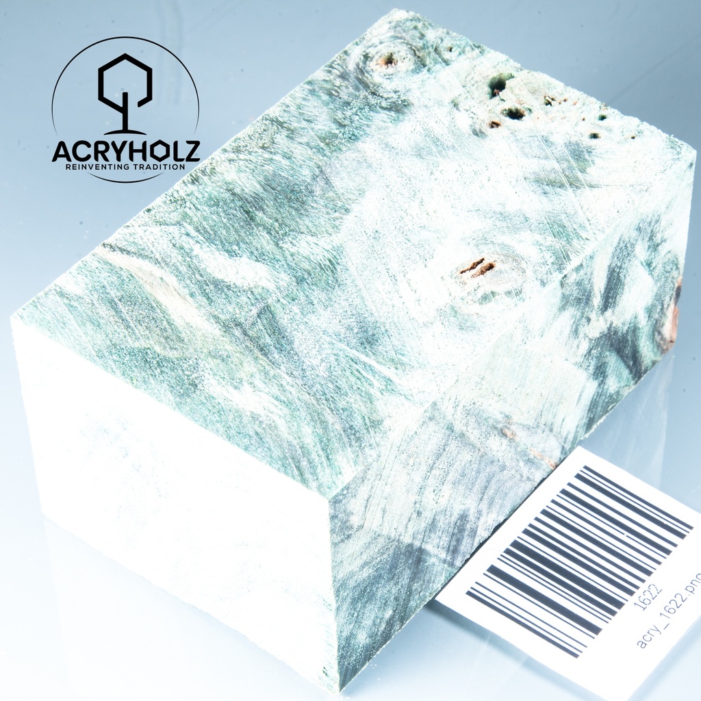 Ahorn Modblock stabilisiert | 100x60x40 | plexiholz | Schmuck | 0416
