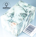 Ahorn Modblock stabilisiert | 100x60x40 | plexiholz | Schmuck | 0416