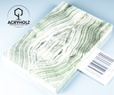 Pappel Griffschalen stabilisiert | 120x40x10| plexiholz | Messer | Griffholz 0356