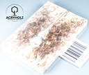 Ahorn Griffschalen stabilisiert | 145x40x10 | plexiholz | Messergriff | 0598