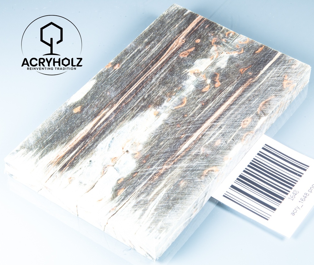 Ahorn Griffschalen stabilisiert | 145x40x10 | plexiholz | Messergriff | 0598