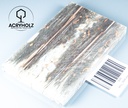 Ahorn Griffschalen stabilisiert | 145x40x10 | plexiholz | Messergriff | 0598
