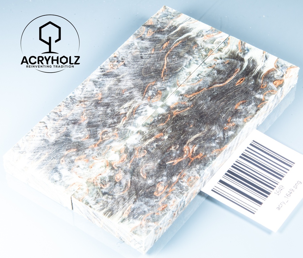 Ahorn Griffschalen stabilisiert | 145x40x10 | plexiholz | Messergriff | 0598