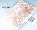Karelische Maserbirke stabilisiert | 120x37x10 | ACRYHOLZ | Griffmaterial 1644