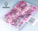 Box Elder Maser stabilisiert | acryholz | 140x40x10 | Griffschalenpaar 1671