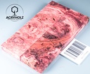 Pappel Griffschalen stabilisiert | 140x40x10| plexiholz | Messer | Griffholz 1493