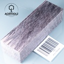 Buche gestockt stabilisiert Griffblock | 120x42x29 | Messergriff 1335