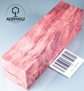 Pappel Maser stabilisiert Griffblock | 145x50x30 | plexiholz | Messergriff 0390