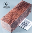 Kastanie Maser stabilisiert | 120x40x40 | plexiholz | Buckeye Griffblock 0753