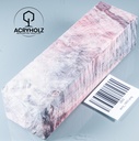 Kastanie Maser stabilisiert | 120x40x40 | plexiholz | Buckeye Griffblock 0753