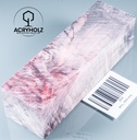 Kastanie Maser stabilisiert | 120x40x40 | plexiholz | Buckeye Griffblock 0753
