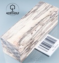Buche gestockt stabilisiert Griffblock | 120x42x29 | Messergriff 1335