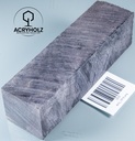 Pappel Maser stabilisiert Griffblock | 145x50x30 | plexiholz | Messergriff 0390