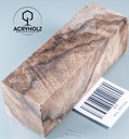 Walnuss Griffblock stabilisiert | 130x50x30 | plexiholz | 1349