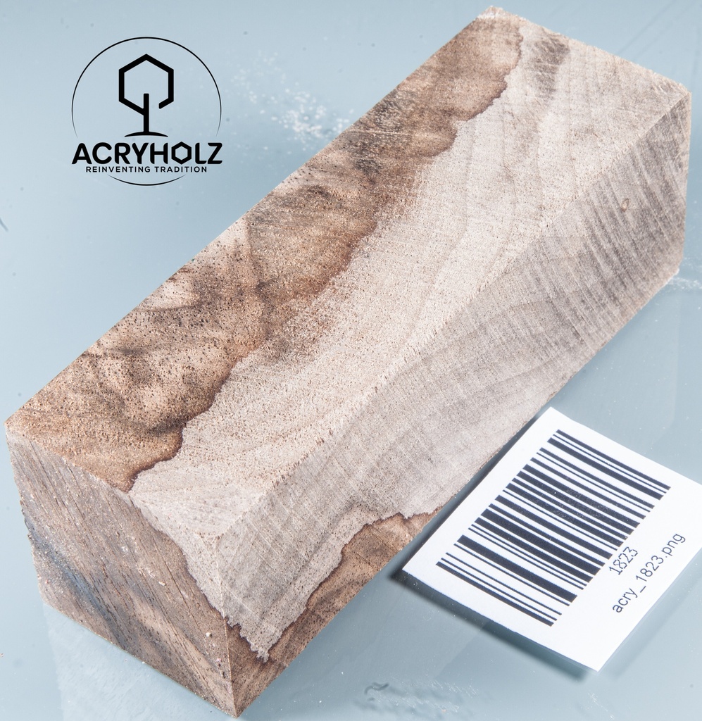 Walnuss Griffblock stabilisiert | 130x50x30 | plexiholz | 1349