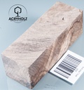 Walnuss Griffblock stabilisiert | 130x50x30 | plexiholz | 1349