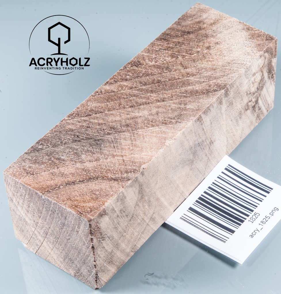 Walnuss Griffblock stabilisiert | 130x50x30 | plexiholz | 1349