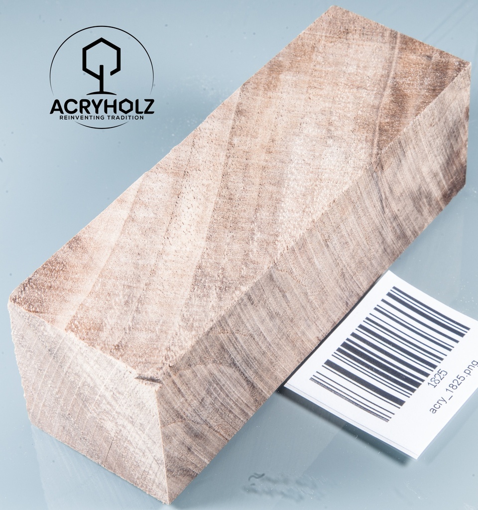 Walnuss Griffblock stabilisiert | 130x50x30 | plexiholz | 1349