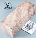 Walnuss Griffblock stabilisiert | 130x50x30 | plexiholz | 1349