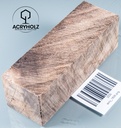 Walnuss Griffblock stabilisiert | 130x50x30 | plexiholz | 1349