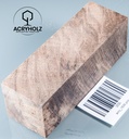 Walnuss Griffblock stabilisiert | 130x50x30 | plexiholz | 1349
