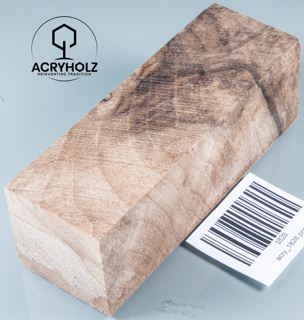 Walnuss Griffblock stabilisiert | 130x50x30 | plexiholz | 1349