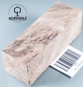 Walnuss Griffblock stabilisiert | 130x50x30 | plexiholz | 1349