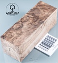 Walnuss Griffblock stabilisiert | 130x50x30 | plexiholz | 1349