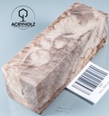 Walnuss Griffblock stabilisiert | 130x50x30 | plexiholz | 1349