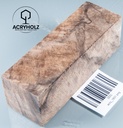 Walnuss Griffblock stabilisiert | 130x50x30 | plexiholz | 1349
