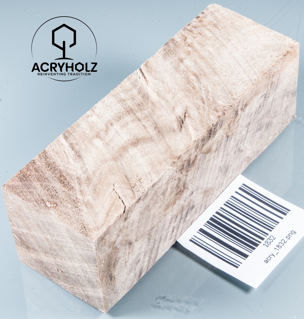 Walnuss Griffblock stabilisiert | 130x50x30 | plexiholz | 1349