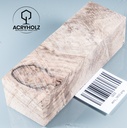 Walnuss Griffblock stabilisiert | 130x50x30 | plexiholz | 1349