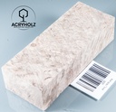 Walnuss Griffblock stabilisiert | 130x50x30 | plexiholz | 1349