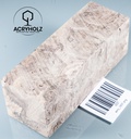 Walnuss Griffblock stabilisiert | 130x50x30 | plexiholz | 1349