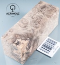 Walnuss Griffblock stabilisiert | 130x50x30 | plexiholz | 1349