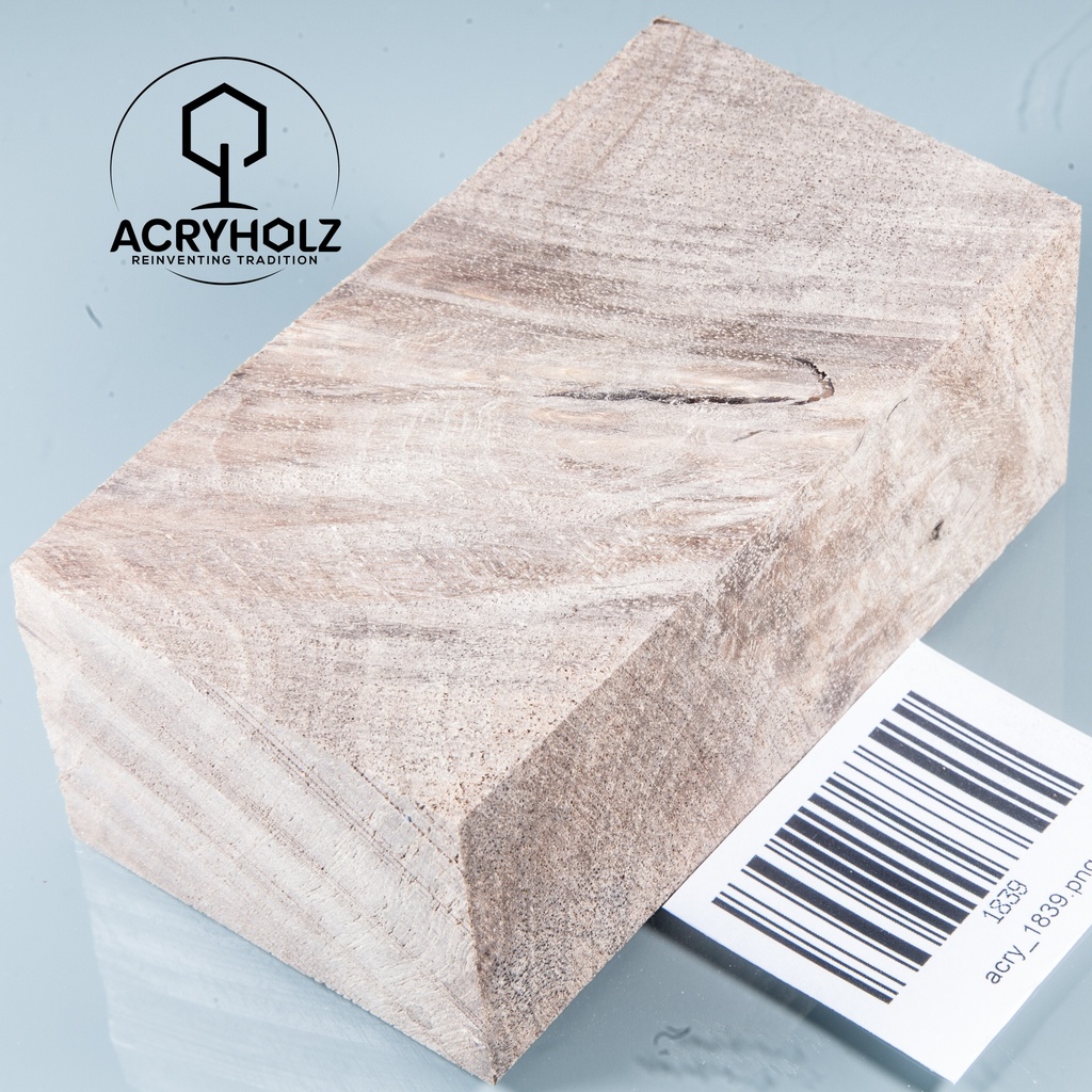 Walnuss Griffblock stabilisiert | 130x50x30 | plexiholz | 1349