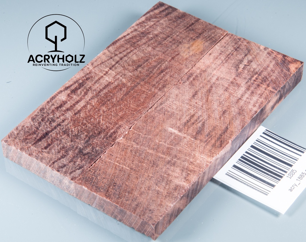 Kastanie Maser stabilisiert | 120x45x10 | acryholz | schalenpaar 1513