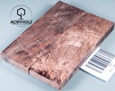 Kastanie Maser stabilisiert | 120x45x10 | acryholz | schalenpaar 1513