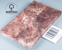 Kastanie Maser stabilisiert | 120x45x10 | acryholz | schalenpaar 1513